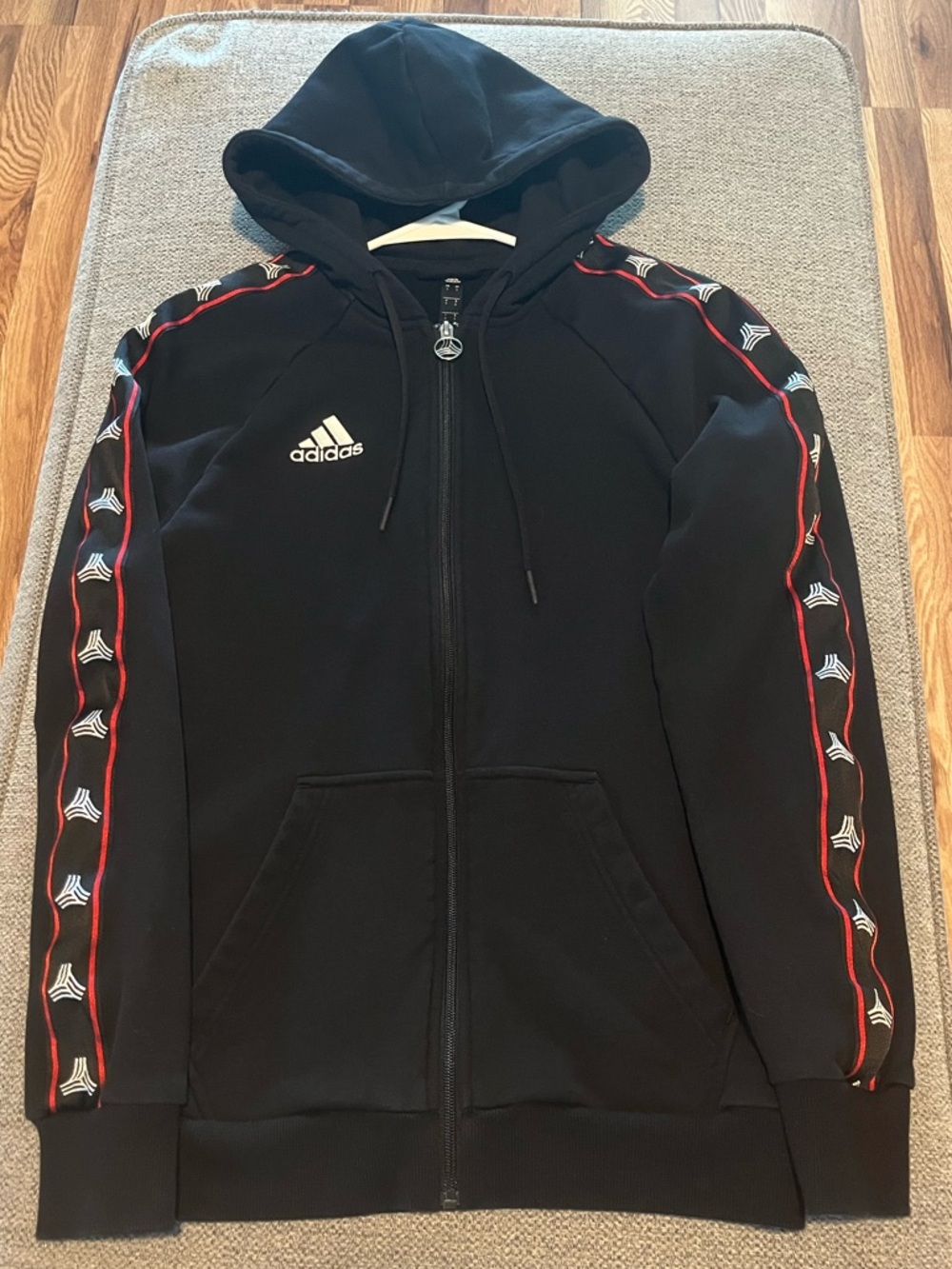Adidas Tango Men’s Zip Up Hoodie Size Small